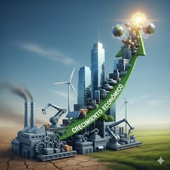 Centros de pensamiento han cambiado las proyecciones del PIB para 2026. Foto: creada con Gemini AI