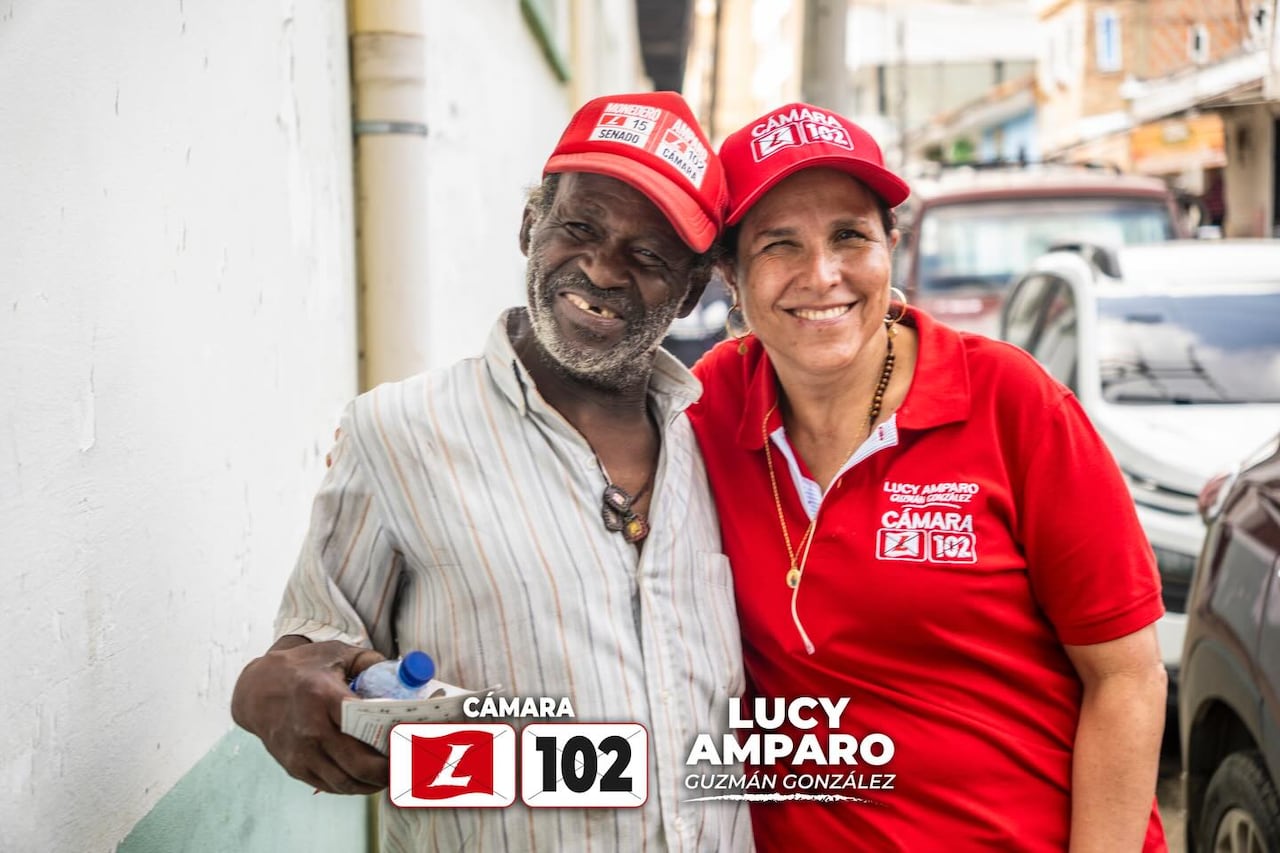 La lideresa y excaldesa de Santander de Quilichao, Cauca, Lucy Amparo Guzmán lideresa política busca llegar al congreso en estas elecciones legisativas.