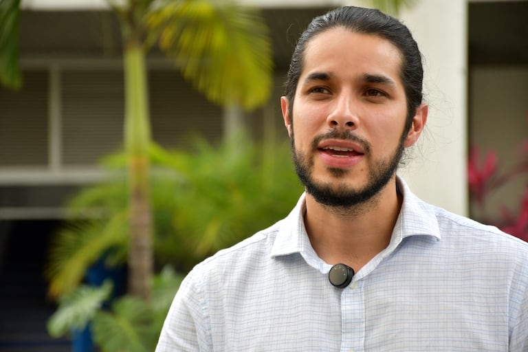 Pese a su corta edad, 33 años, Álvaro José Pretel ya tiene una amplia experiencia en el sector público. Trabajó en las últimas cuatro alcaldías de Cali: Rodrigo Guerrero, Maurice Armitage, Jorge Iván Ospina y Alejandro Eder. Fue quien escribió la política pública de la ciudad. Foto Raúl Palacios/ El País