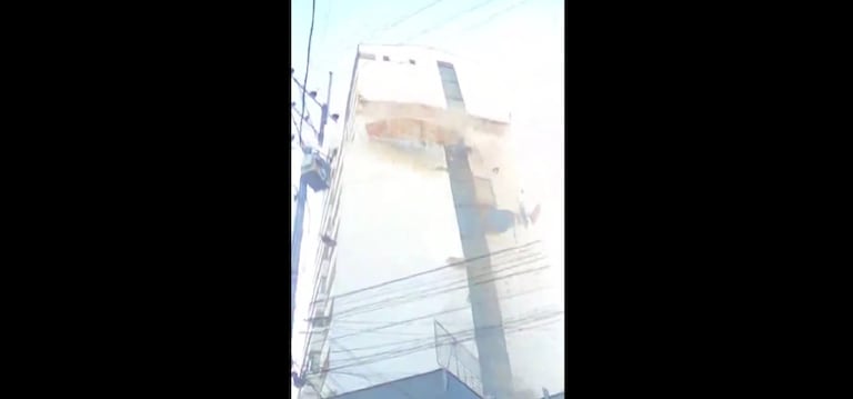 así cayó el piso 12 del edificio Invico en Pereira