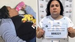 Amanda Maria Souza de Olivera, mujer que fue detenida por hacer pasar por una niña de 12 años.