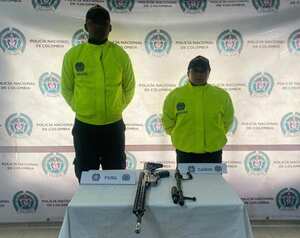 La incautación de un fusil y el cañón de una ametralladora se dio en un operativo adelantado por la Policía en la zona rural del municipio de Nariño.