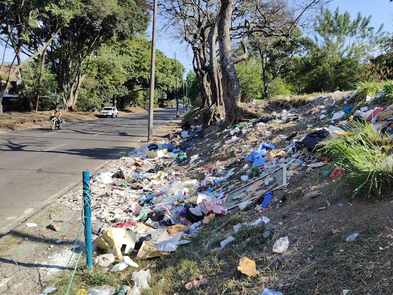 Quienes transitan por este corredor aseguran que cruzar el puente peatonal genera temor debido a las condiciones del lugar.