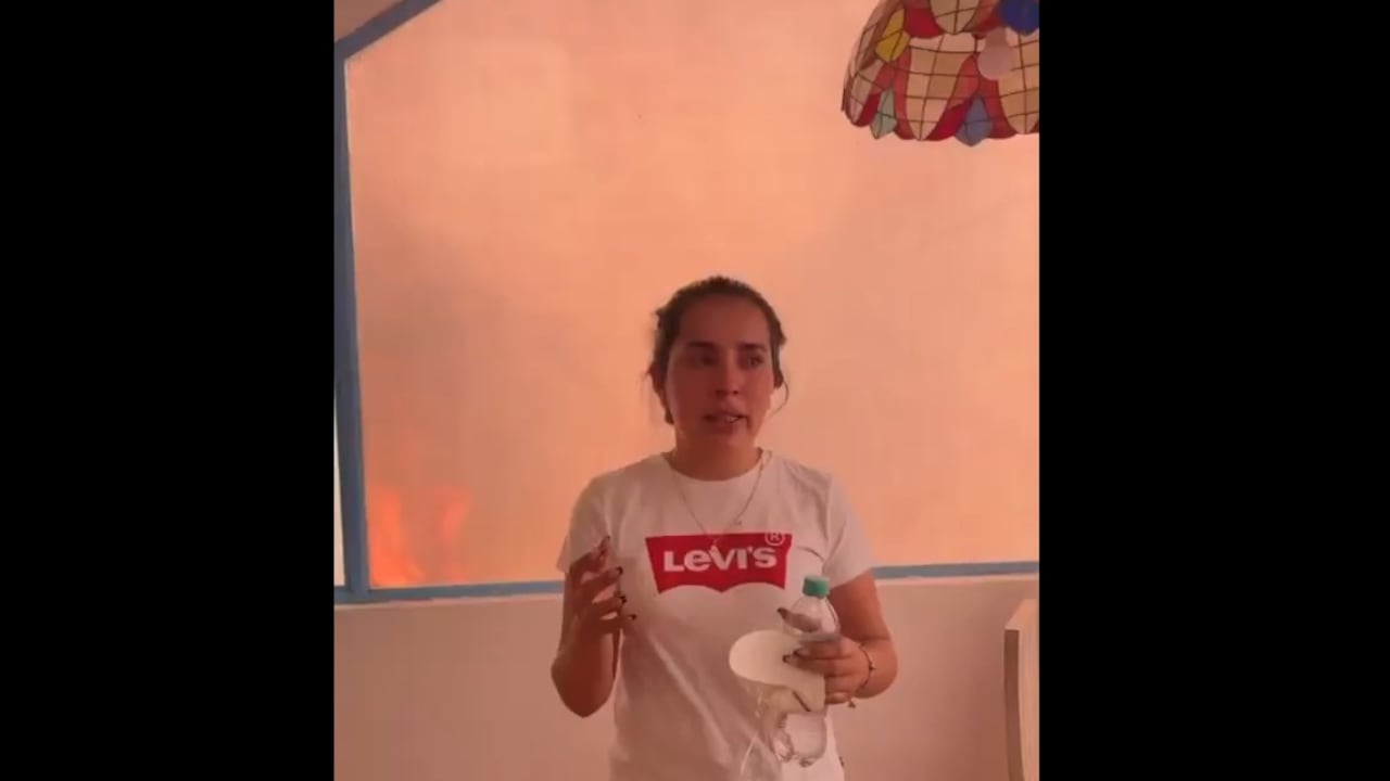 Incendio en Villa de Leyva
