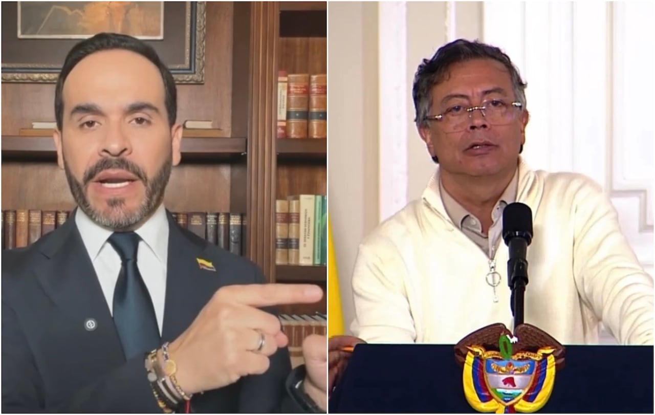 Se sigue agudizando el choque entre el presidente electo Abelardo De La Espriella y el mandatario saliente Gustavo Petro.