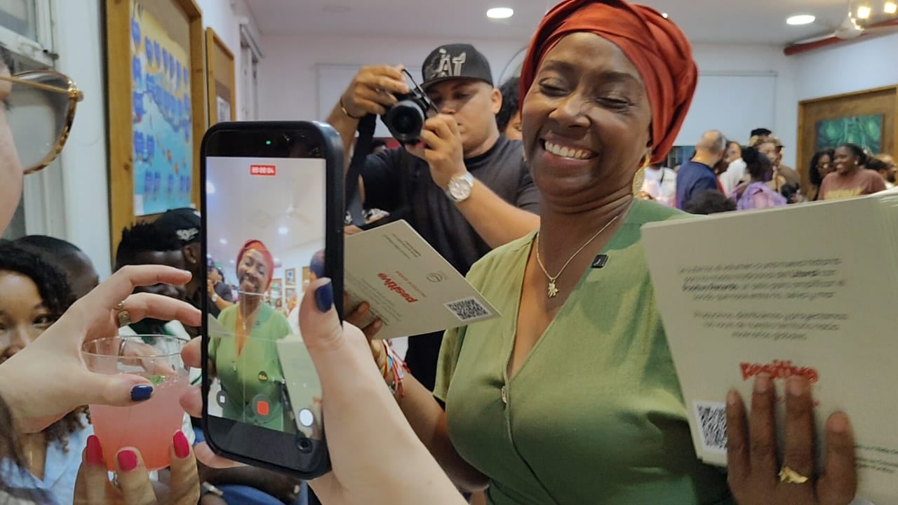 Nidia Góngora presentó Positivo Records, su propio sello discográfico.