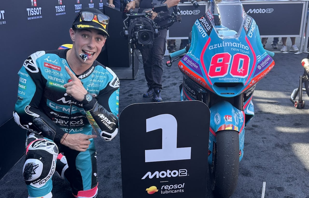 El joven piloto del Aspar Team protagonizó una batalla histórica en la mítica Catedral de Assen.