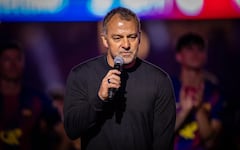 Hansi Flick, entrenador del Barcelona