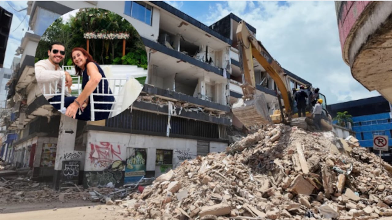 Mateo Yepes y su madre, Marta Serna, creyeron que no saldrían con vida del edificio que colapsó en Pereira. Horas después, ambos fueron rescatados.