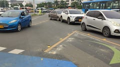 En los últimos días, se habían incrementado las quejas de ciudadanos por los enormes trancones en la zona.