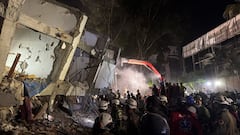 Labores de búsqueda y rescate en Cali.