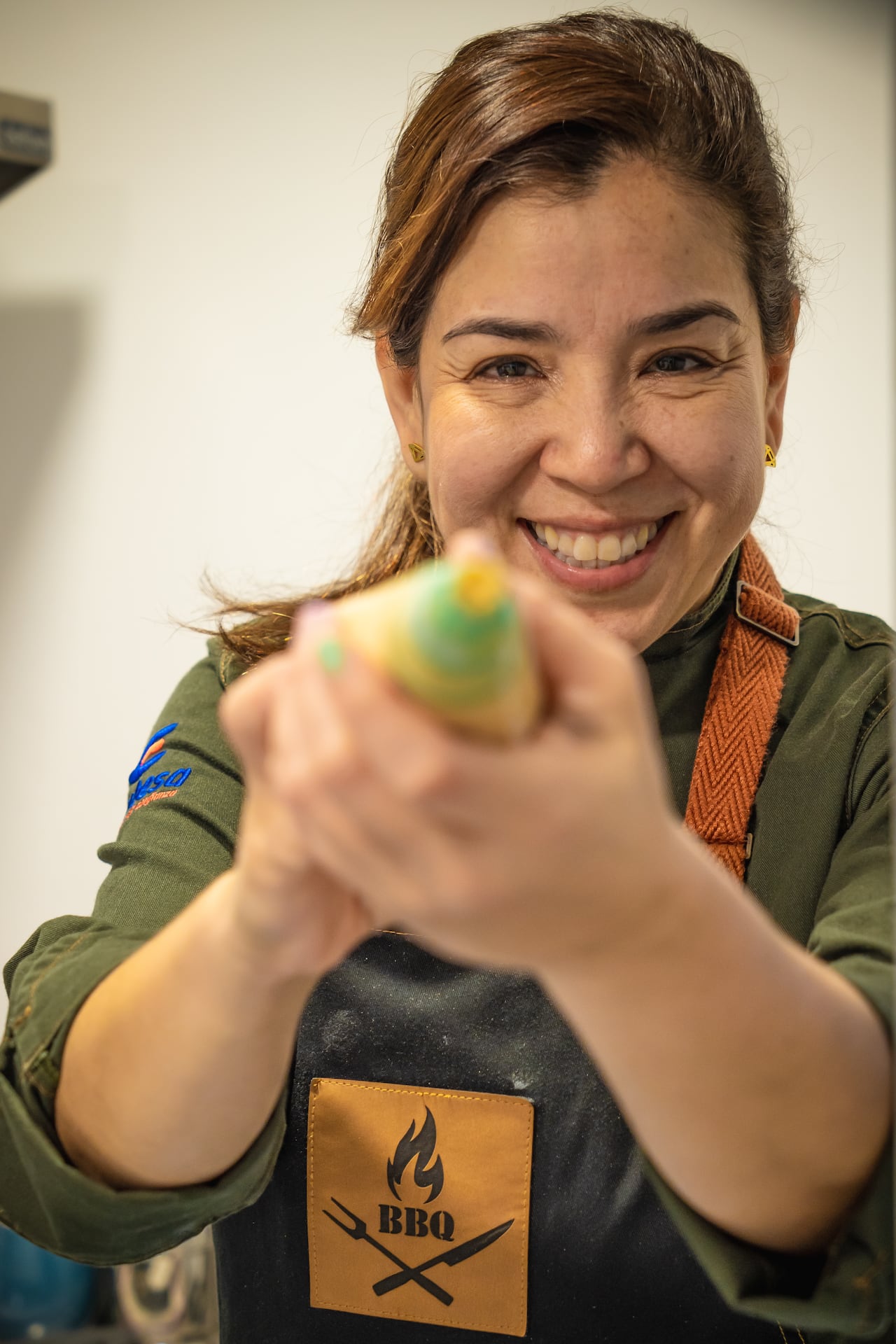 Viviana Sarria, del restaurante Etéreo, en Canarias, Tenerife (España).