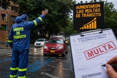 Imágen de referencia para la nota en la que se anuncian que aumentaron las multas de tránsito en los primeros cuatro meses de 2026.