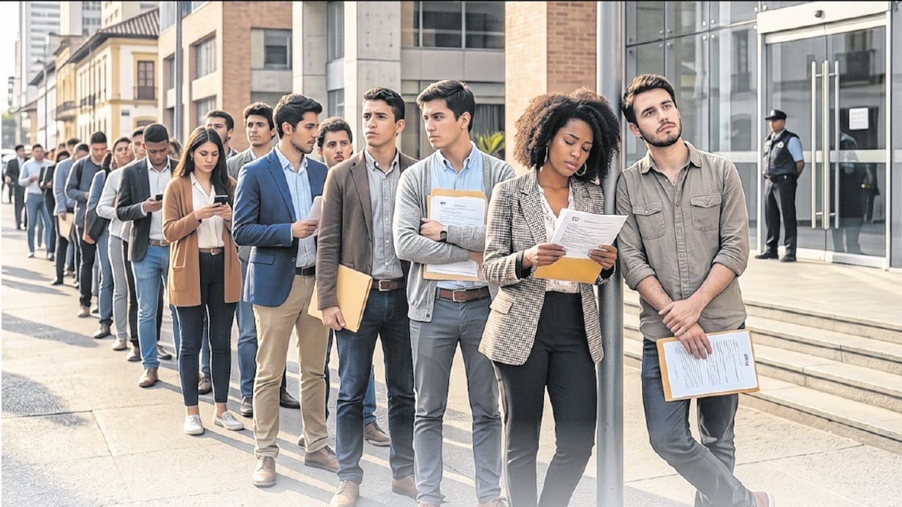 Desempleo juvenil en las principales ciudades.