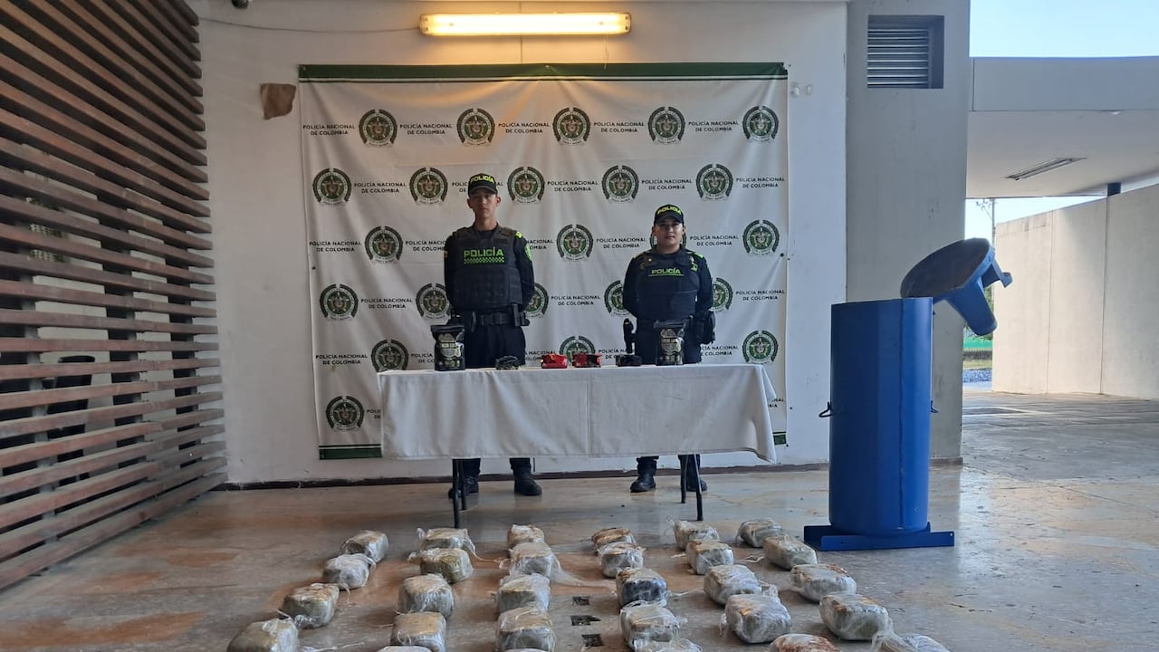El objetivo de los tráficante era movilizar este cargamento de marihuana hacia el centrol de país, luego de sacarlo de los municipios del norte del Cauca.