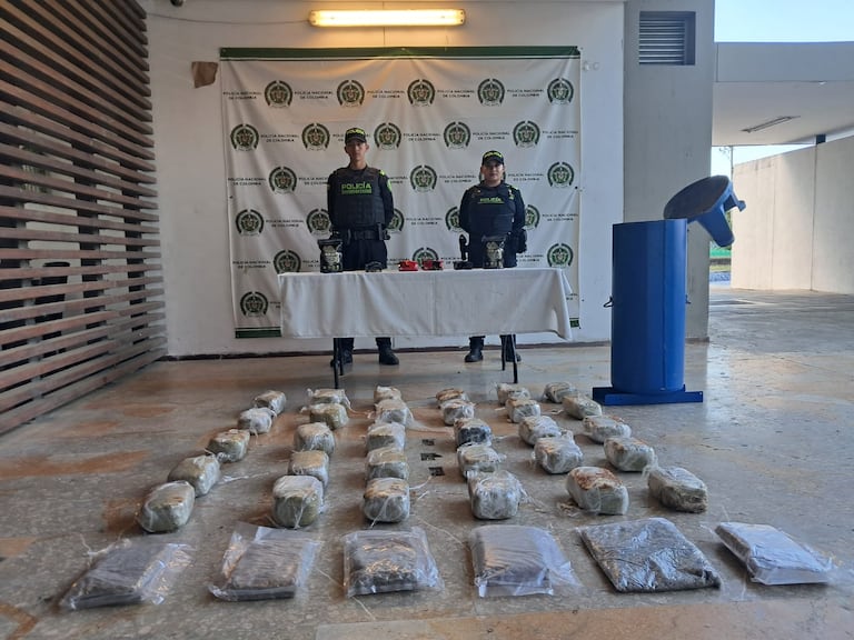 El objetivo de los tráficante era movilizar este cargamento de marihuana hacia el centrol de país, luego de sacarlo de los municipios del norte del Cauca.