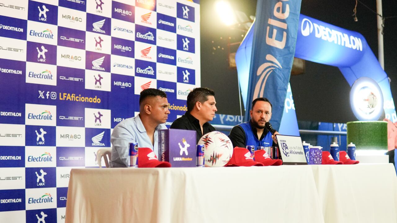 Lanzamiento de los nuevos patrocinadores.