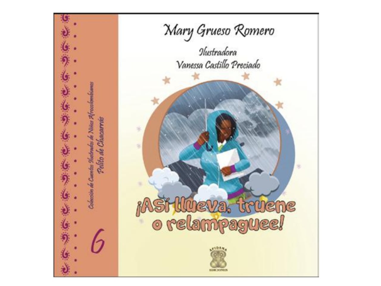 Carátula del libro de Mary Grueso.