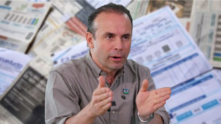 El alcalde Alejandro Eder fue el encargado de presentar ante el Concejo el proyecto que desató la polémica por la reducción de subsidios en Cali.