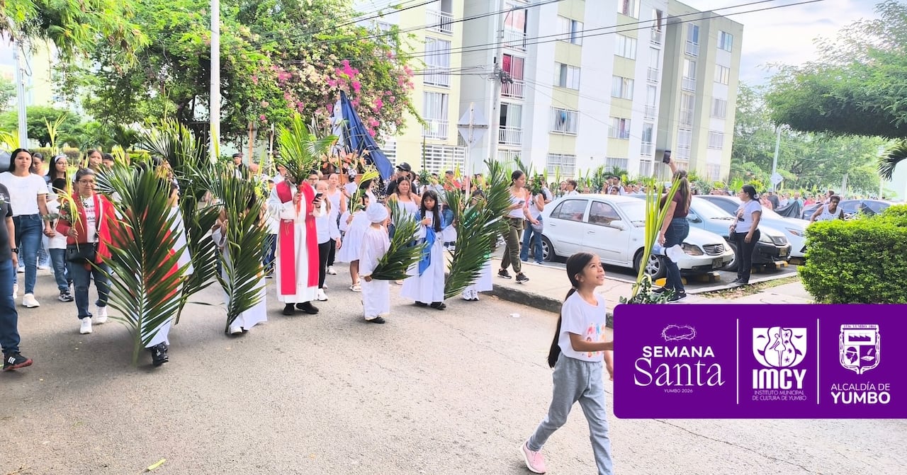 Domingo de Ramos en Yumbo 2026