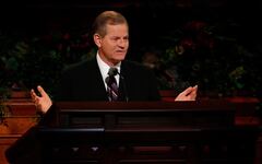 El élder Gary E. Stevenson, miembro del Cuórum de los Doce Apóstoles de la Iglesia de Jesucristo, cuya visita a Colombia buscará estrechar laz