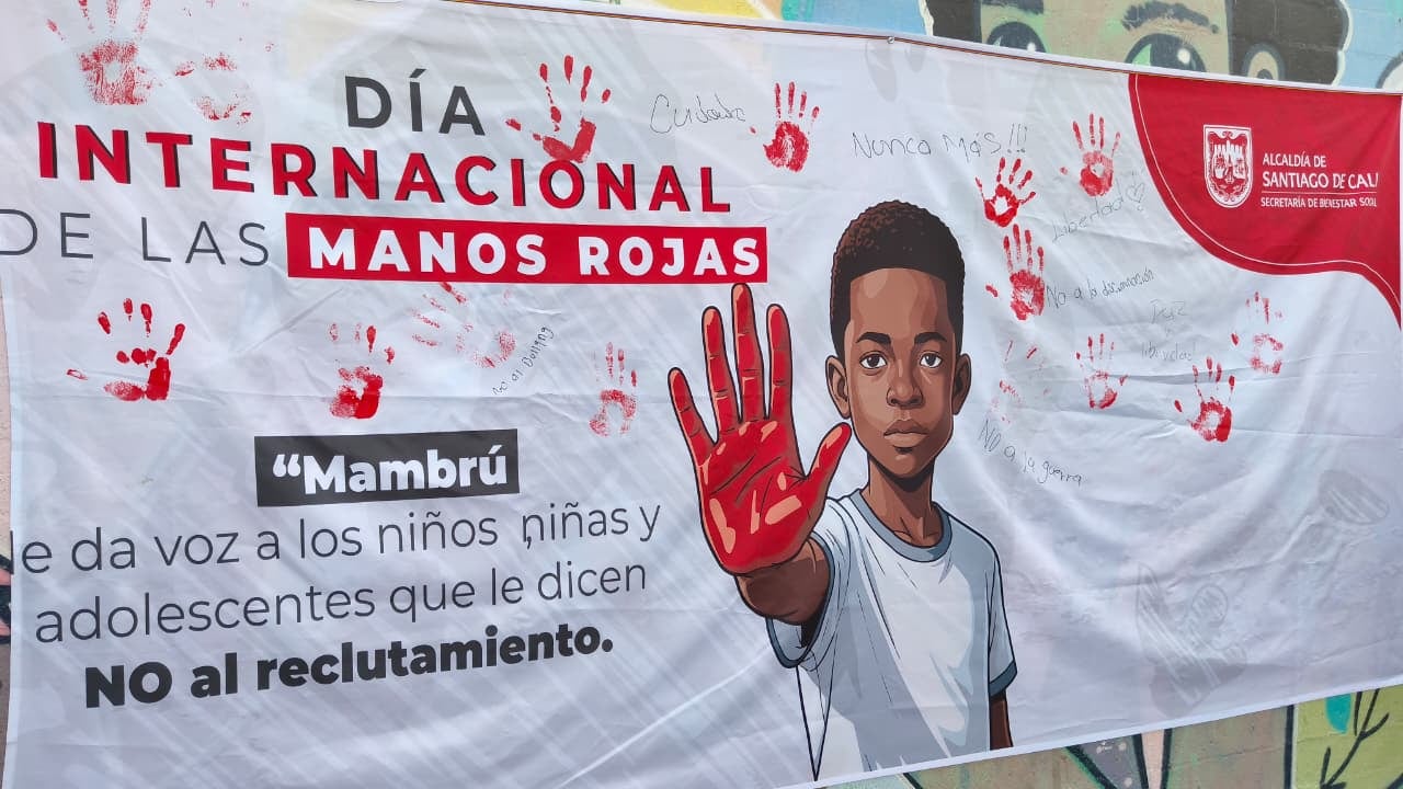 La Alcaldía hizo presencia en algunas instituciones educativas con mensajes de prevención de reclutamiento para los niños.