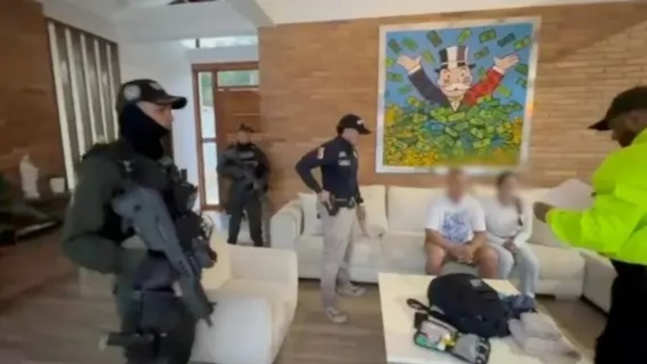 Llamados los 'Gota a gota', los integrantes de la banda fueron capturados en El Dovio, Valle del Cauca.