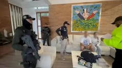 Llamados los 'Gota a gota', los integrantes de la banda fueron capturados en El Dovio, Valle del Cauca.