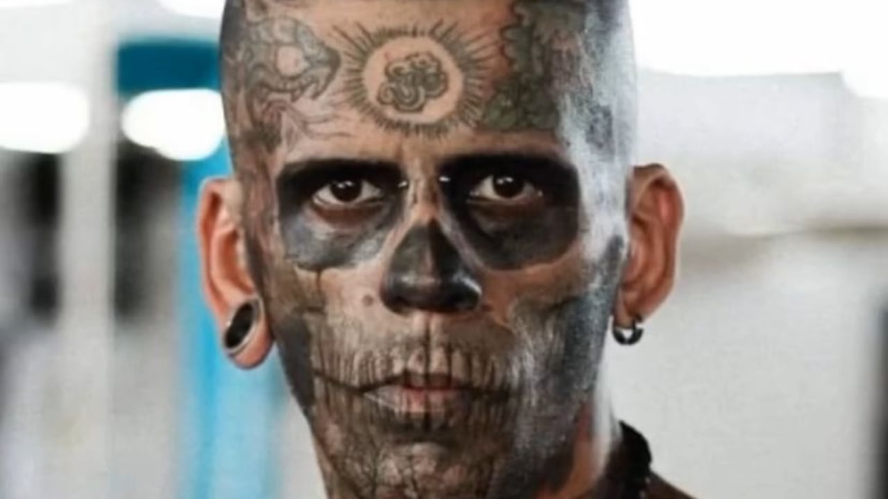 Leandro de Souza, contó cuáles fueron los motivos para transformar su piel.