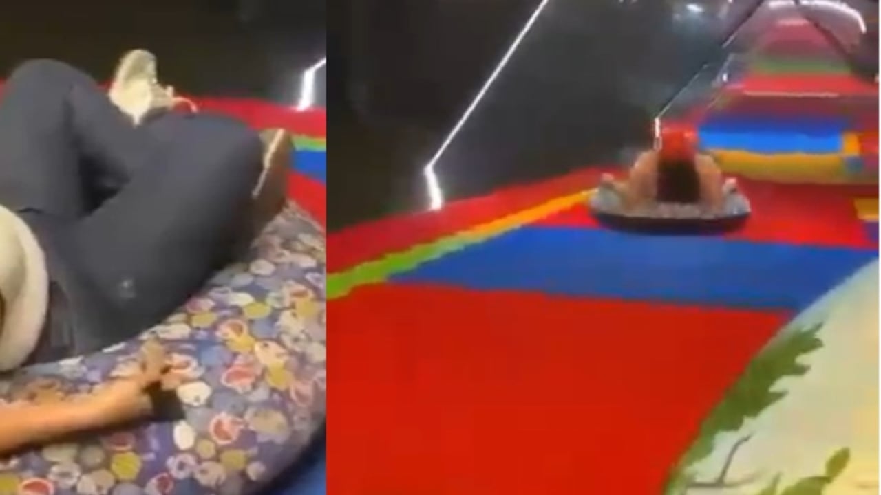 Mujer muere en tobogán.