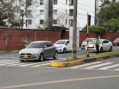 En el sector hubo presencia de agentes de tránsito para regular el tráfico.