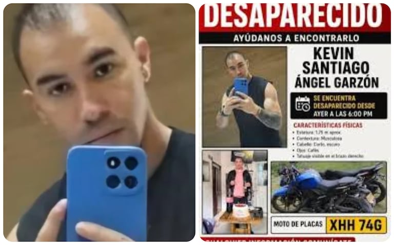 Kevin Santiago Ángel Garzón, profesor hayado muerto en el sur de Bogotá.