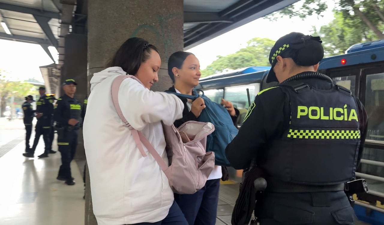 Policía refuerza seguridad en el MÍO: despliegue en ocho terminales y cinco estaciones de Cali