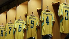 Selección de Brasil, Brasil, vestuario