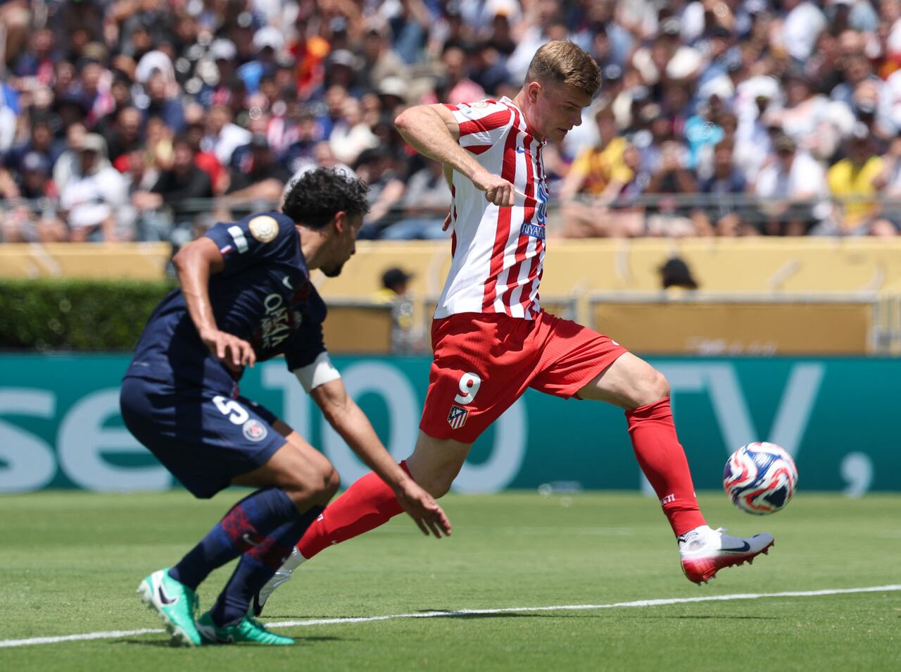 Imagen del compromiso entre el PSG vs. Atlético de Madrid.