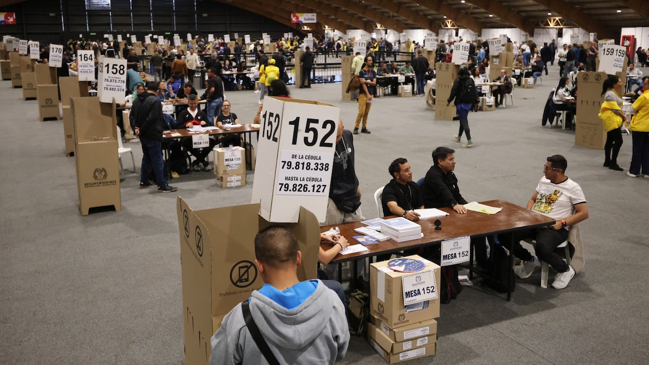 Elecciones presidenciales 2026, votaciones en Corferias.