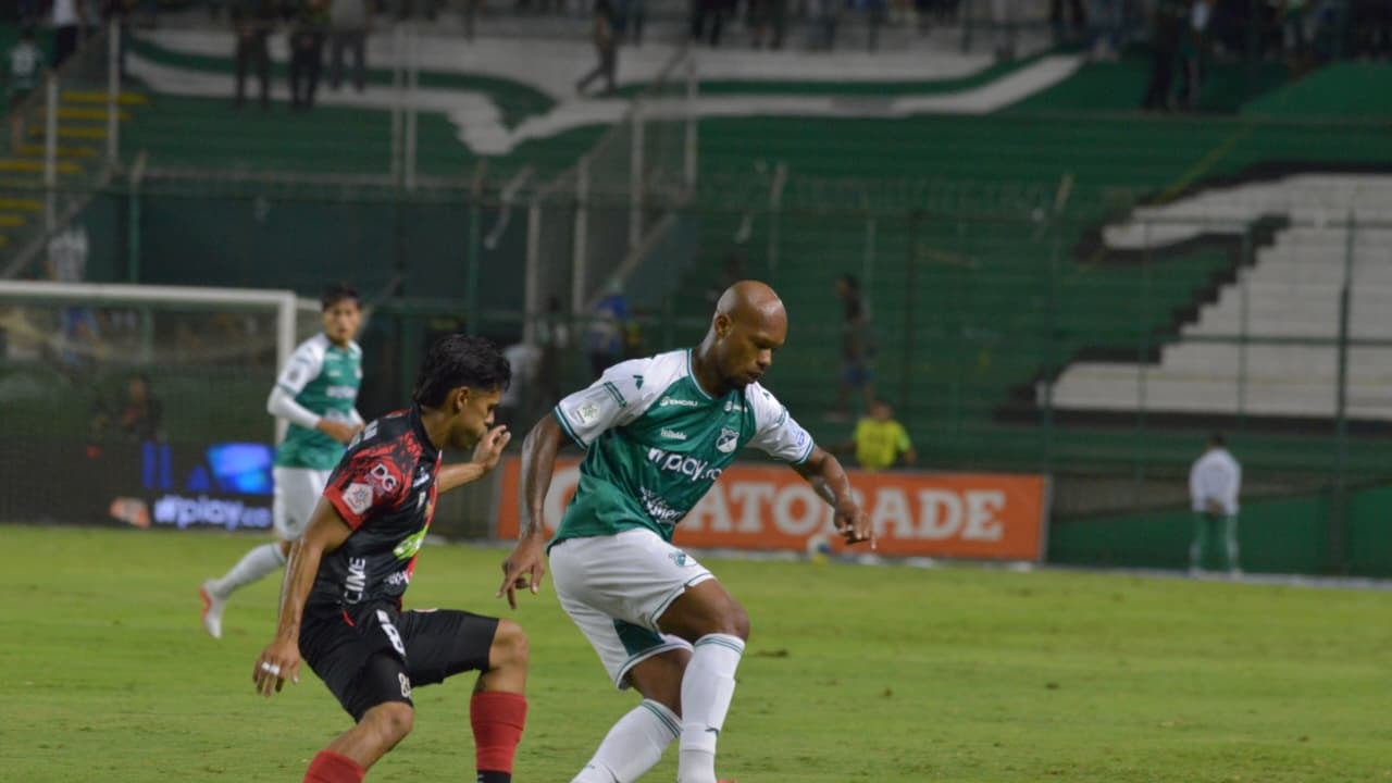 Momento del partido entre Deportivo Cali y Cúcuta Deportivo por la fecha 11 del segundo semestre de la Liga Colombiana 2026.