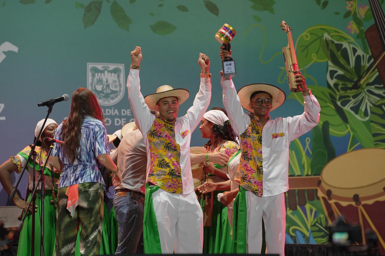 Agrupaciones ganadoras de esta edición del Petronio Álvarez.