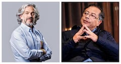Juan Daniel Oviedo y Gustavo Petro