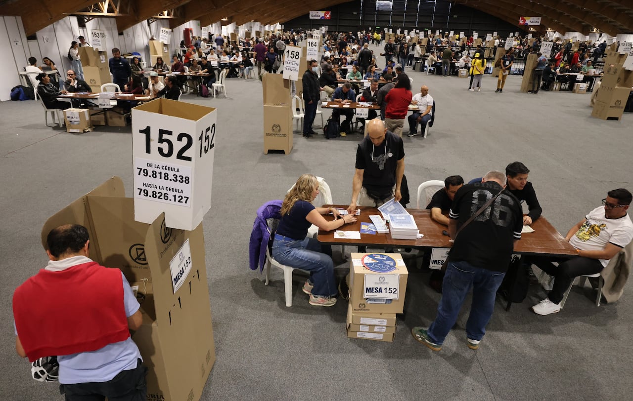 Elecciones presidenciales 2026, votaciones en Corferias.