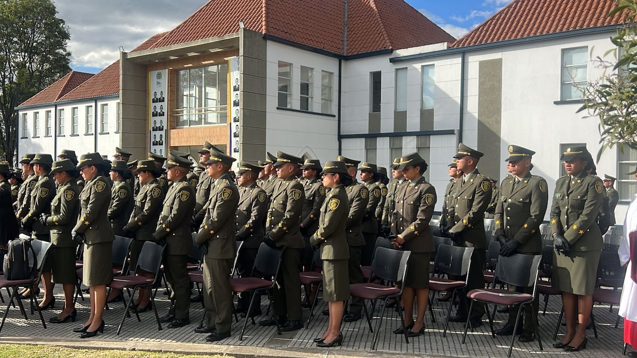 Homenaje en la Escuela de Cadetes General Santander