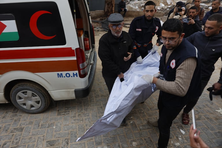 Ataque de Israel en el norte de la ciudad de Gaza en medio del frágil cese al fuego entre Israel y Hamás.