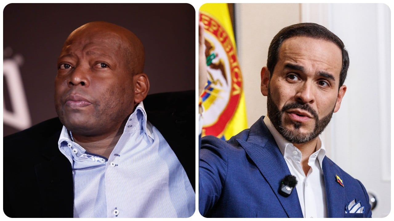 Faustino Asprilla y Abelardo de la Espriella