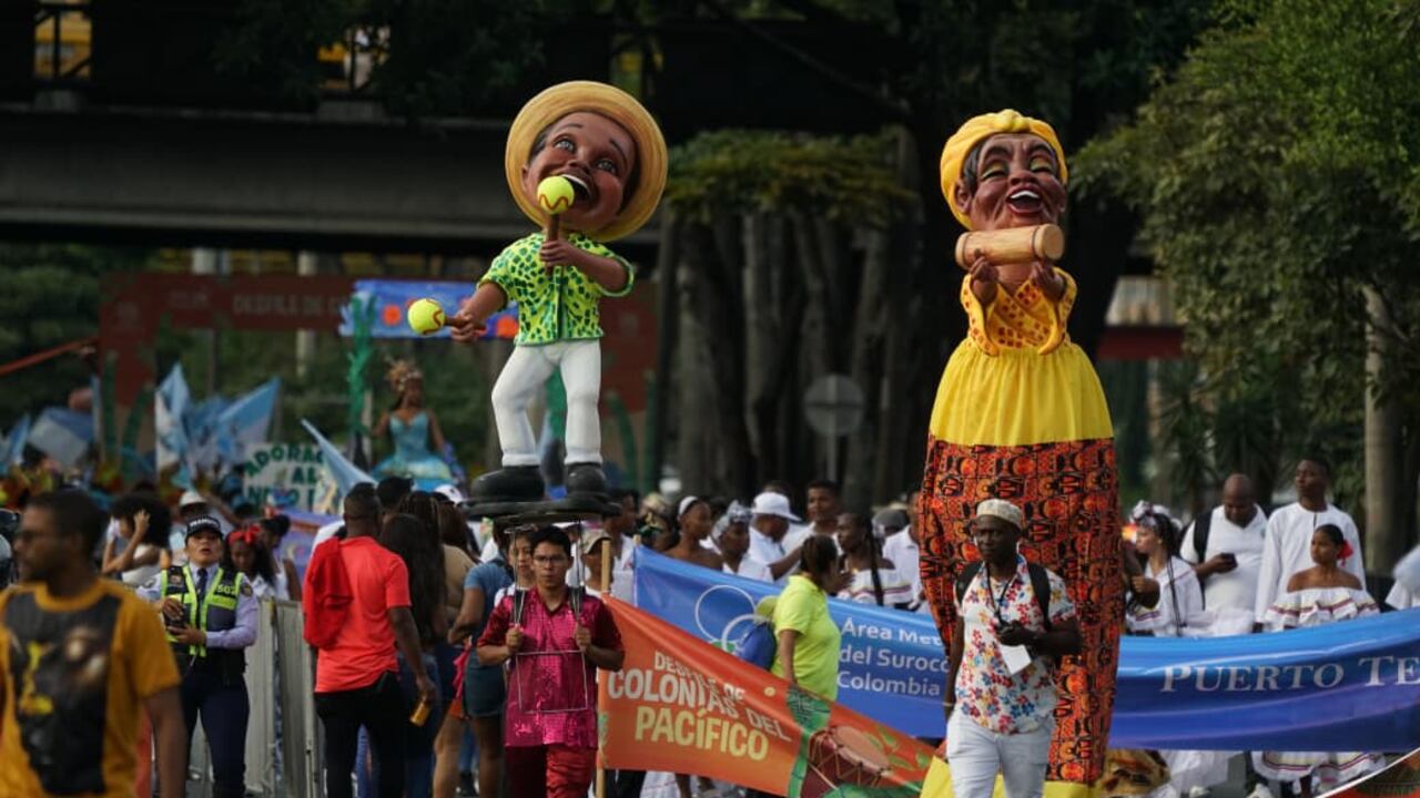 Las comparsas representan a igual número de municipios de Chocó, Valle del Cauca, Cauca y Nariño.