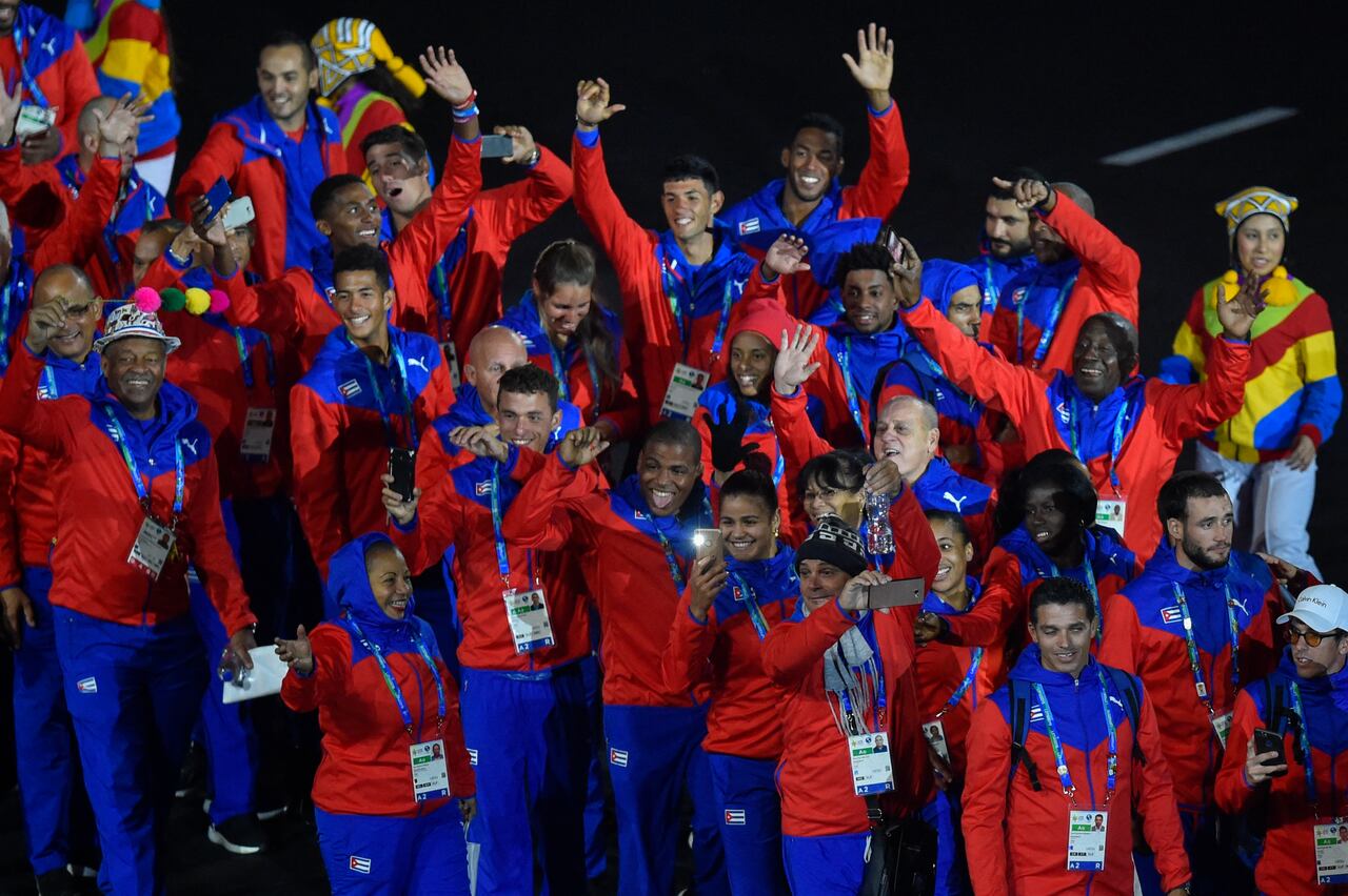Delegación de Cuba en los Juegos Panamericanos 2023.