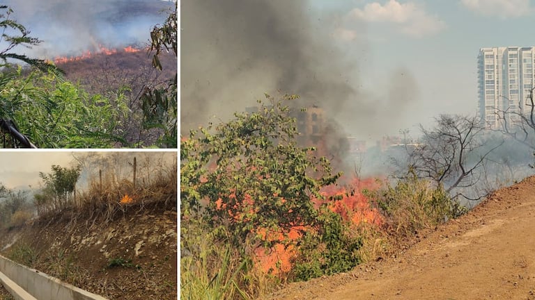 Incendio en Menga este 17 de septiembre