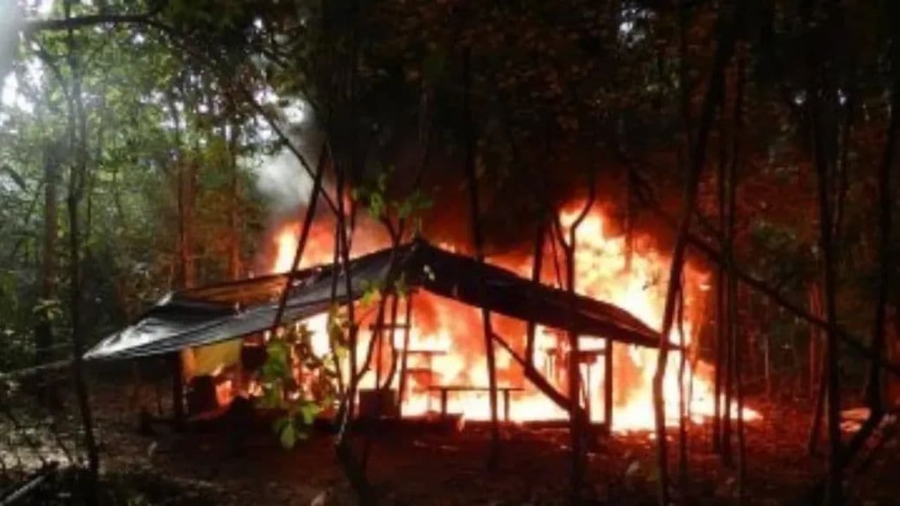 Explosión en laboratorio de producción de narcóticos en Suárez, Cauca