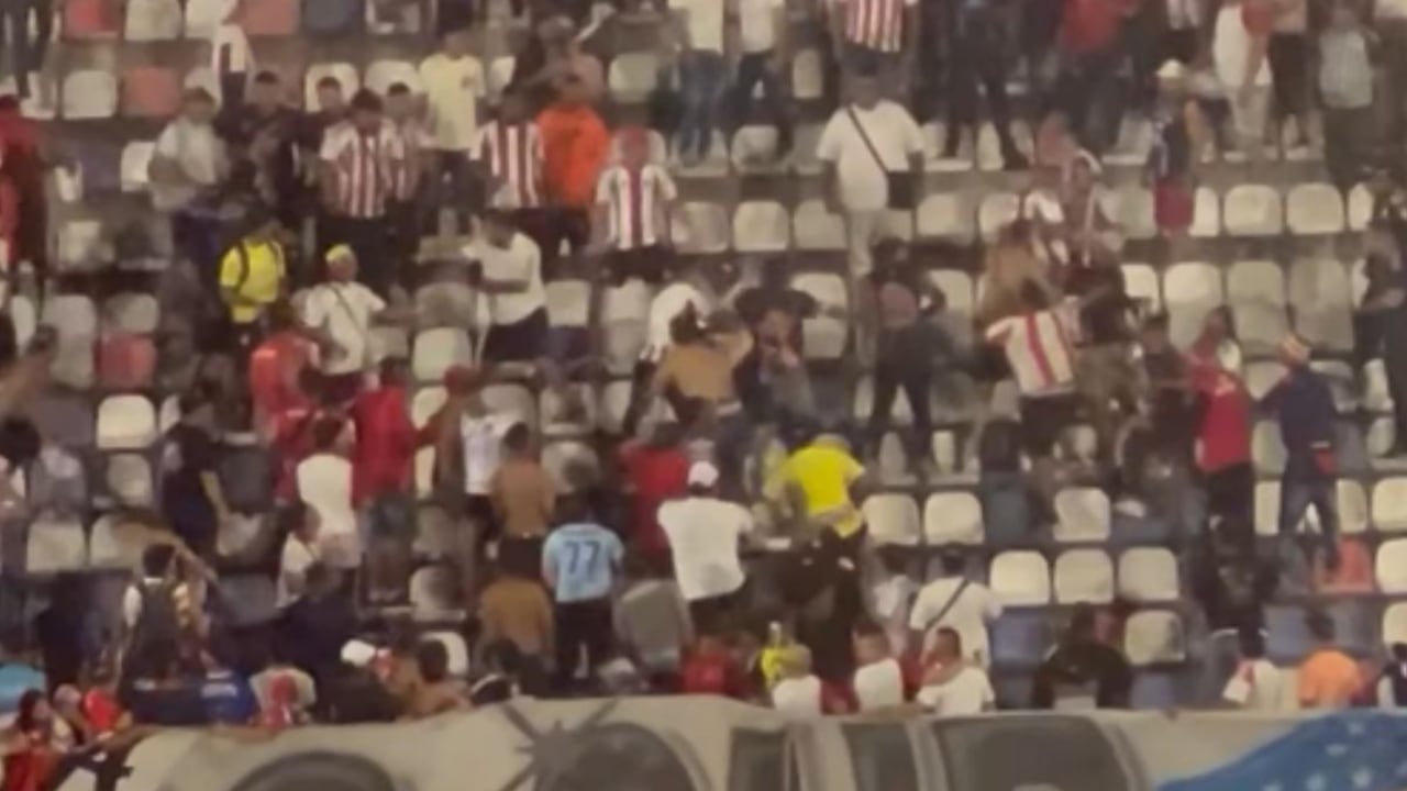 Hinchas del Junior de Barranquilla