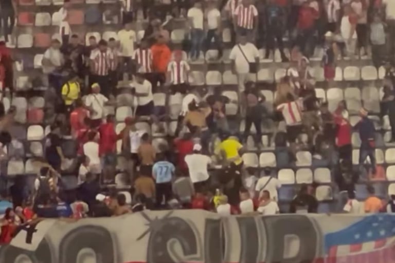 Hinchas del Junior de Barranquilla