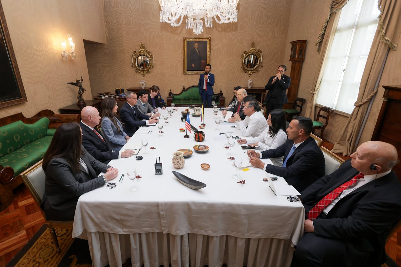 Presidente Gustavo Petro se reunió con Kristi Noem, secretaria de Seguridad Interna de Estados Unidos.